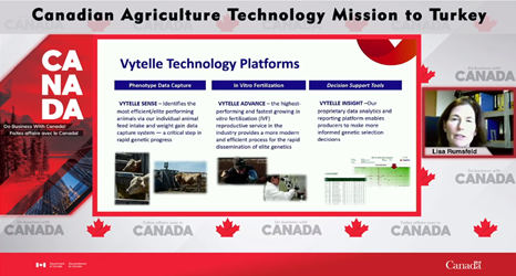 CanadainISTBL's tweet photo. Contact the @TCS_SDC in 🇹🇷 to learn more about how Vytelle’s innovative services help producers make the most of their herd’s genetic potential. #AdvancedGenetics 🐄🧬🇨🇦 https://t.co/vGVNzn7lBD