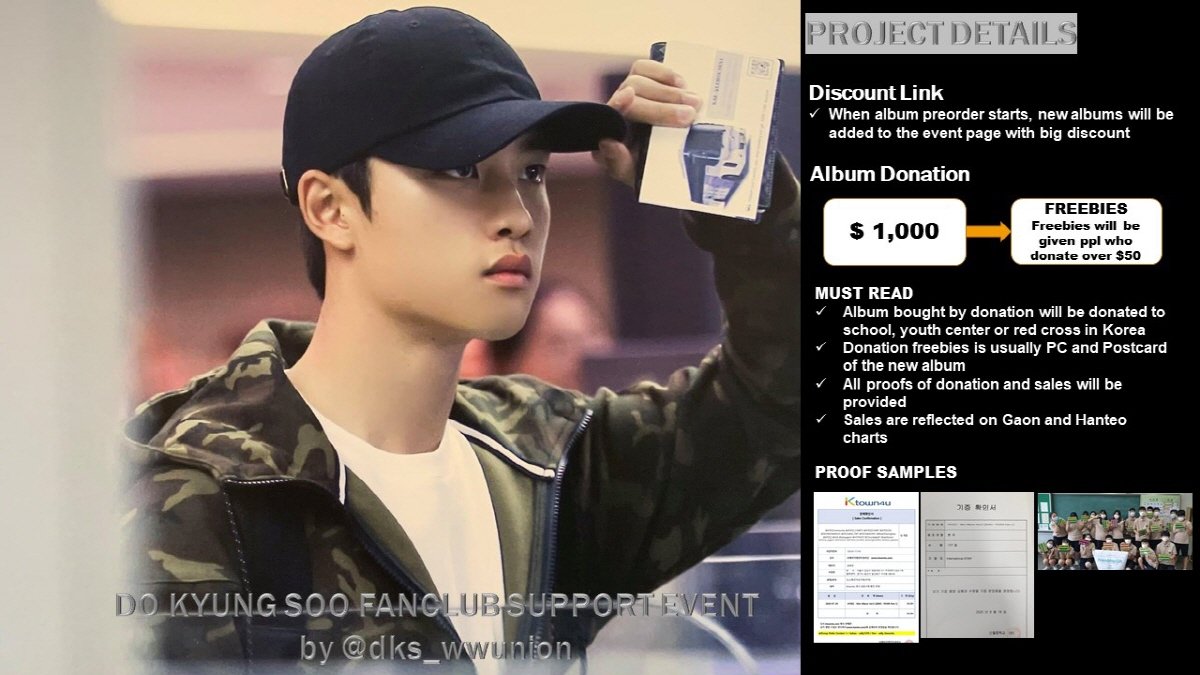 💿 𝐃𝐊𝐒𝟏 𝐒𝐎𝐋𝐎 𝐀𝐋𝐁𝐔𝐌 𝐒𝐔𝐏𝐏𝐎𝐑𝐓 𝐄𝐕𝐄𝐍𝐓: @dks_wwunion x @Ktown4u_com / @Ktown4u_USA 🔗 ktown4u.com/eventsub?eve_n… 📝 Help reach our goal to raise album sales by donating to the link above! Discounted album link will also be added to the page soon 🔥 #도경수 #DO