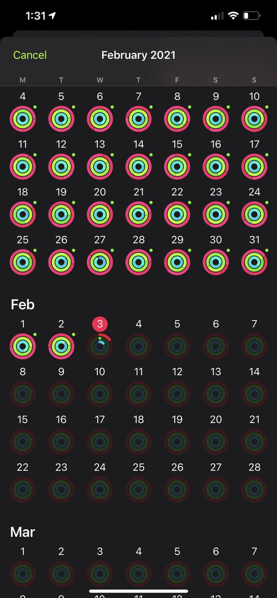 hlaurenbaker's tweet photo. @BeatSaber all of these completed workout days are thanks to you guys! 💪🏻 https://t.co/hOp7JegIsG