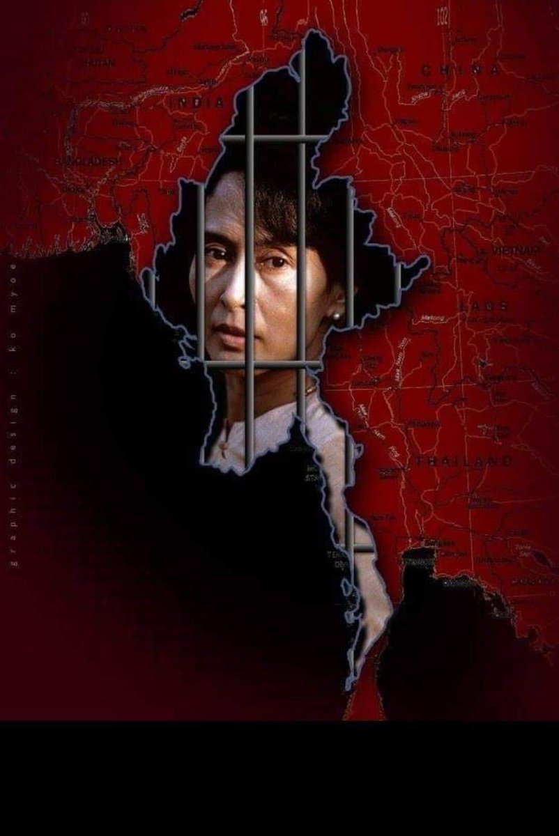 We are Youths, We are fighting not only for  our Leader, our Country but also for our Future!  Don’t give up!  Just remember what is happening and what could happen in the future if we give up ✊ We all must keep on.. 
#SaveMyanmar
#AungSanSuuKyi_government
#RejectTheMilitary