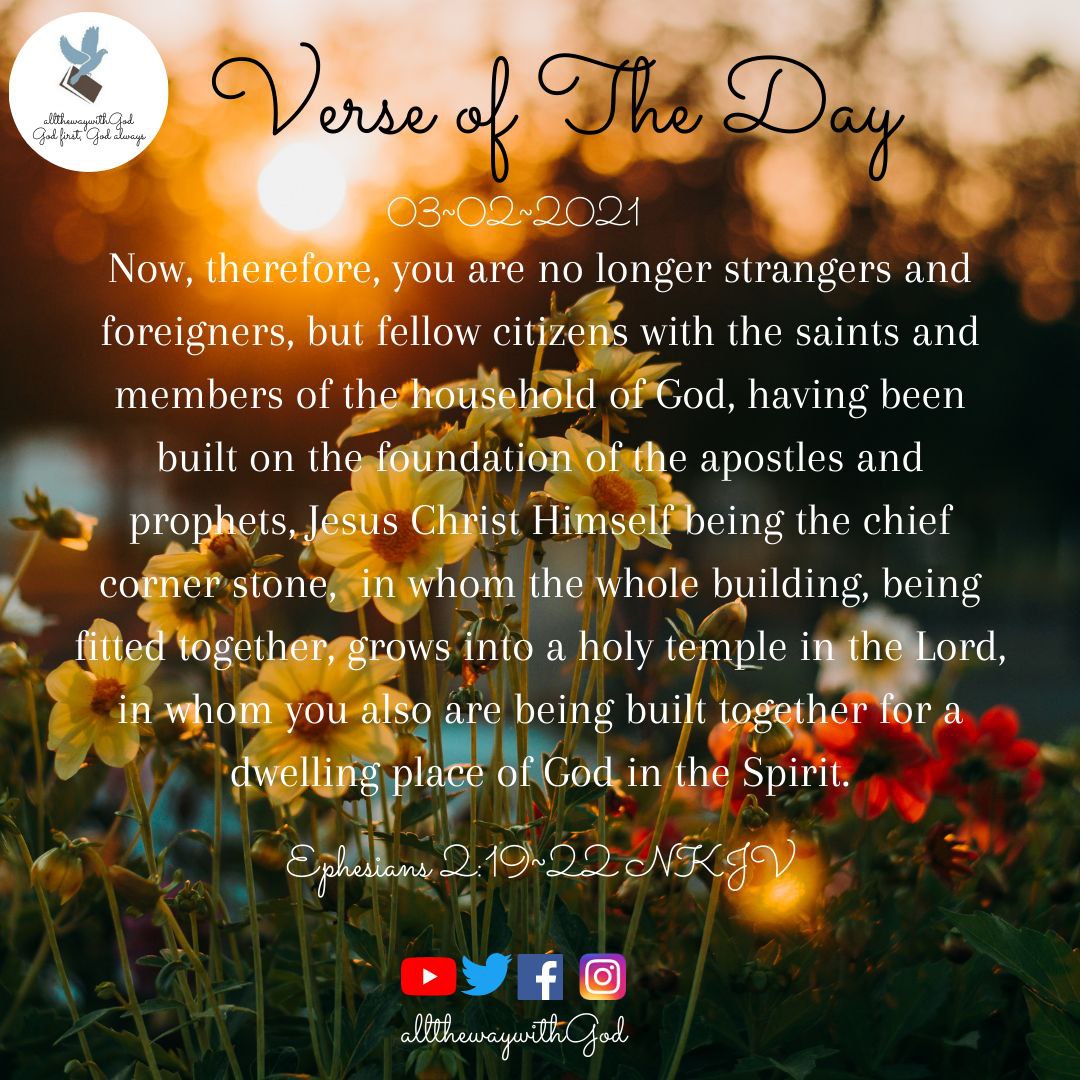 atwwG_'s tweet photo. Rooted in Him means drawing from Him daily, recognizing Him as our foundation and soil, and we, His growing holy temple and dwelling place.#VTD #allthewaywithGod https://t.co/sYXAutSqeE
