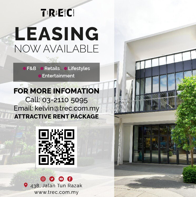 Find Out More:
☎️ +603-2110 5095
Whatsapp: wa.link/6kty34

#leasing #treckl #kualalumpur