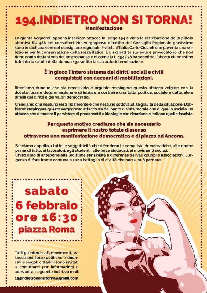 girosauro's tweet photo. #indietrononsitorna #Marche per tutte le incazzate. Con mascherina e distanziamento ma ci sarò. https://t.co/6fGR7ul7nJ