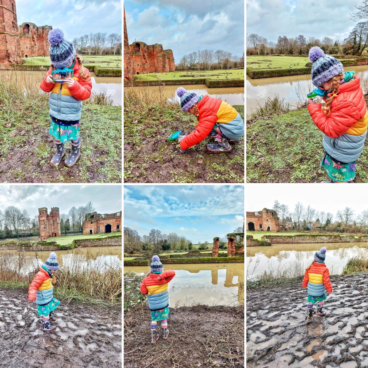snowkaz84's tweet photo. After finishing work/homeschool yesterday we went to our favourite local spot with her @LRUK Bugnoculars 💚 it was great to get some fresh air, a little explore &amp; jump in some mud after staring at screens - really made a difference 💙🌈

@LittleTrekkers #leicestershire #Family https://t.co/TaqI9se4FA