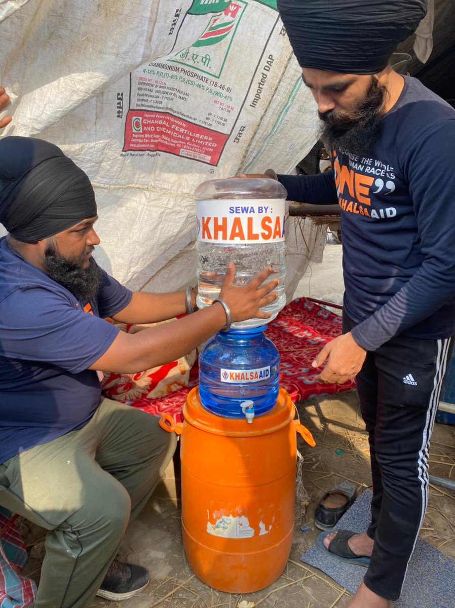 Khalsa_Aid's tweet image. Farmers Protest 

The seva continues...🙏🏻🙏🏻

@khalsaaid_india #FarmersProtest