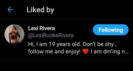 TheSquad3734's tweet photo. Omg!! She liked my tweet!!! Love ya soo much lexi!❤ @LexiBookeRivera https://t.co/1AKaGUmGI7