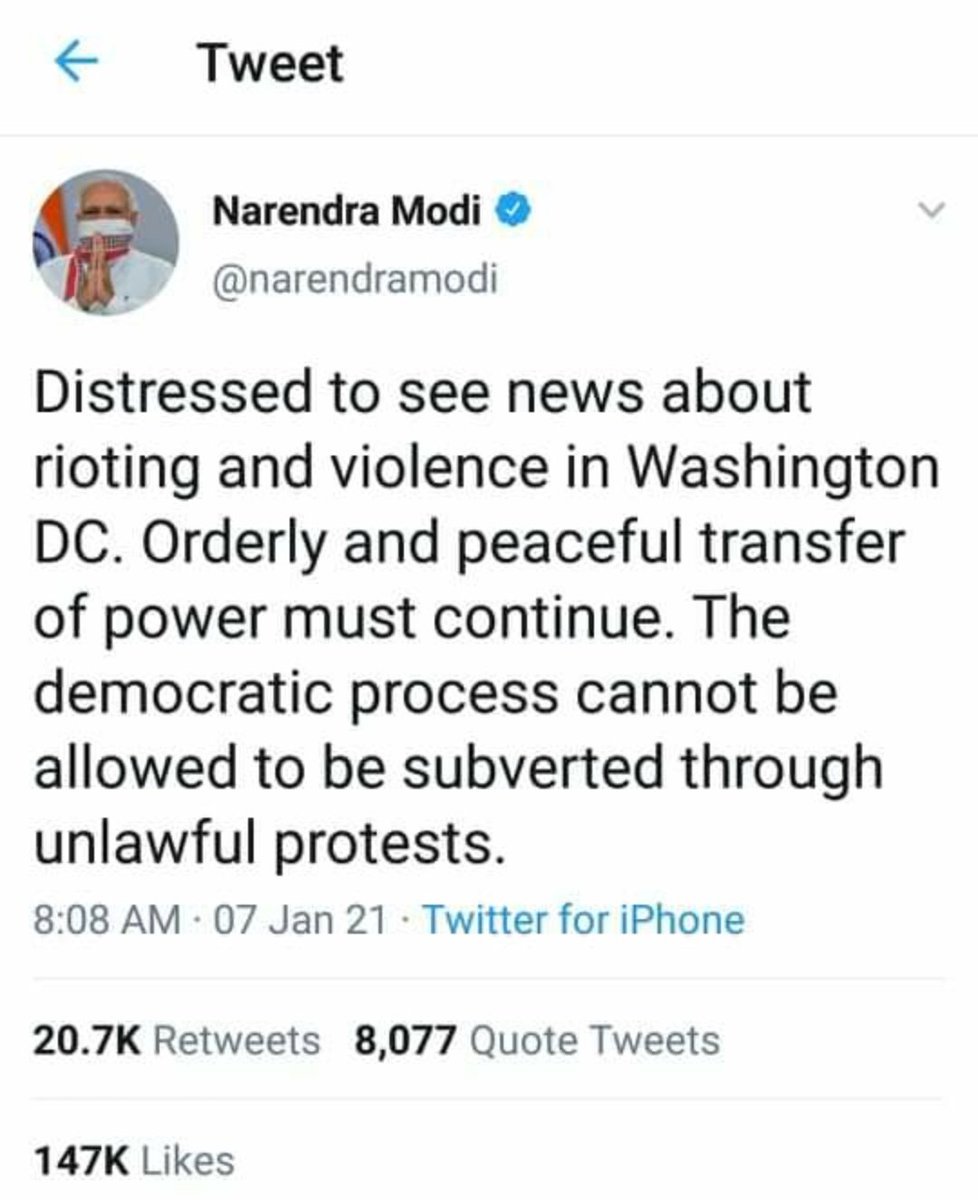 s_karkala's tweet photo. @MEAIndia Who is this guy interfering in US internal affairs?! https://t.co/h89MZ7SOQR