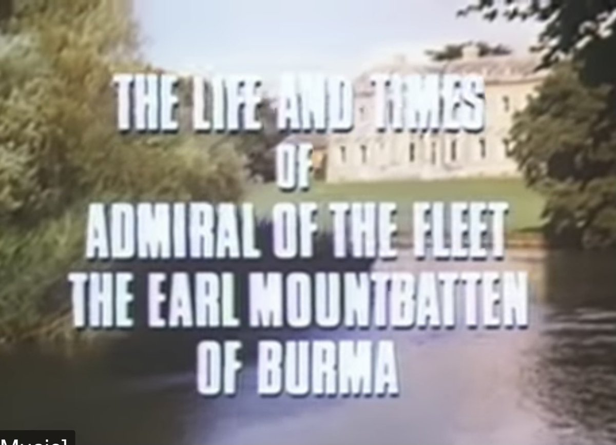 AlastairBruce_'s tweet photo. Some #LockdownViewing
Mentor and inspiration to this teenager. Killed when I was 19.
Part of The Life and Times of Lord Mountbatten
A biography in 12 hour long parts. #bingewatch #Boxset
https://t.co/fNW30wDmXU https://t.co/YORJgYAXxz