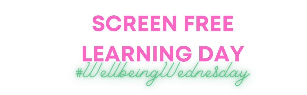 AlisonKriel's tweet image. Gratitude to everyone who shared teaching ideas for #ScreenFreeLearning. Our Twittter bank is growing. Keep sharing using the hashtag to make your ideas easy to find. Keep being the amazing teachers that you are. Doing this supports #childrensmentalhealthweek2021 every week