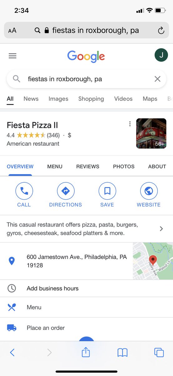 jasminejames41's tweet photo. @stoolpresidente Please go to Fiesta Pizza II on Henry Ave in Roxborough, PA. Would love to see your review. https://t.co/zipuMcIgc7