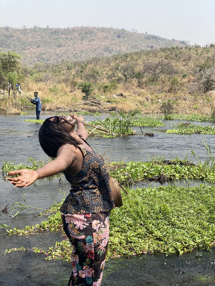 We made a few baptisms from the holy Nile waters. A few got so much inspiration and peace from the atmosphere around  #SSOT