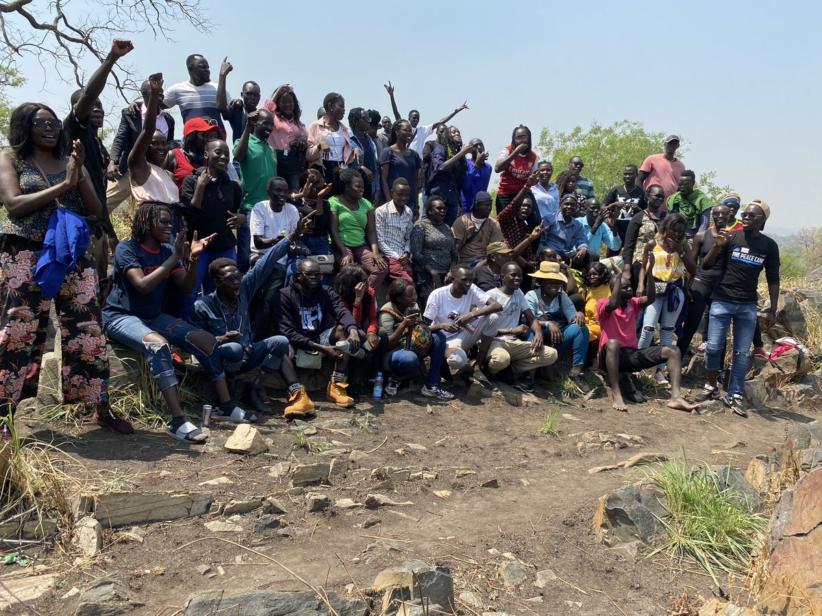 We made a few baptisms from the holy Nile waters. A few got so much inspiration and peace from the atmosphere around  #SSOT