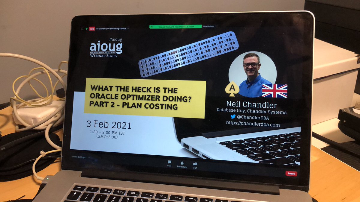 What the heck is <a href="/ChandlerDBA/">Neil Chandler</a> doing? Looking forward to part 2 about the #Oracle optimizer