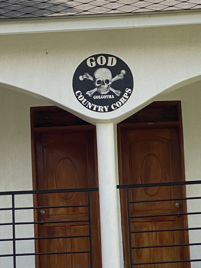 The next day, we made a visit to the Calvary Chapel Cush. The place was founded by an American Missionary in the 1990s after his visit during the war in Jonglei,  #SouthSudan where all he found were bones of dead people scattered around (hence the logo)