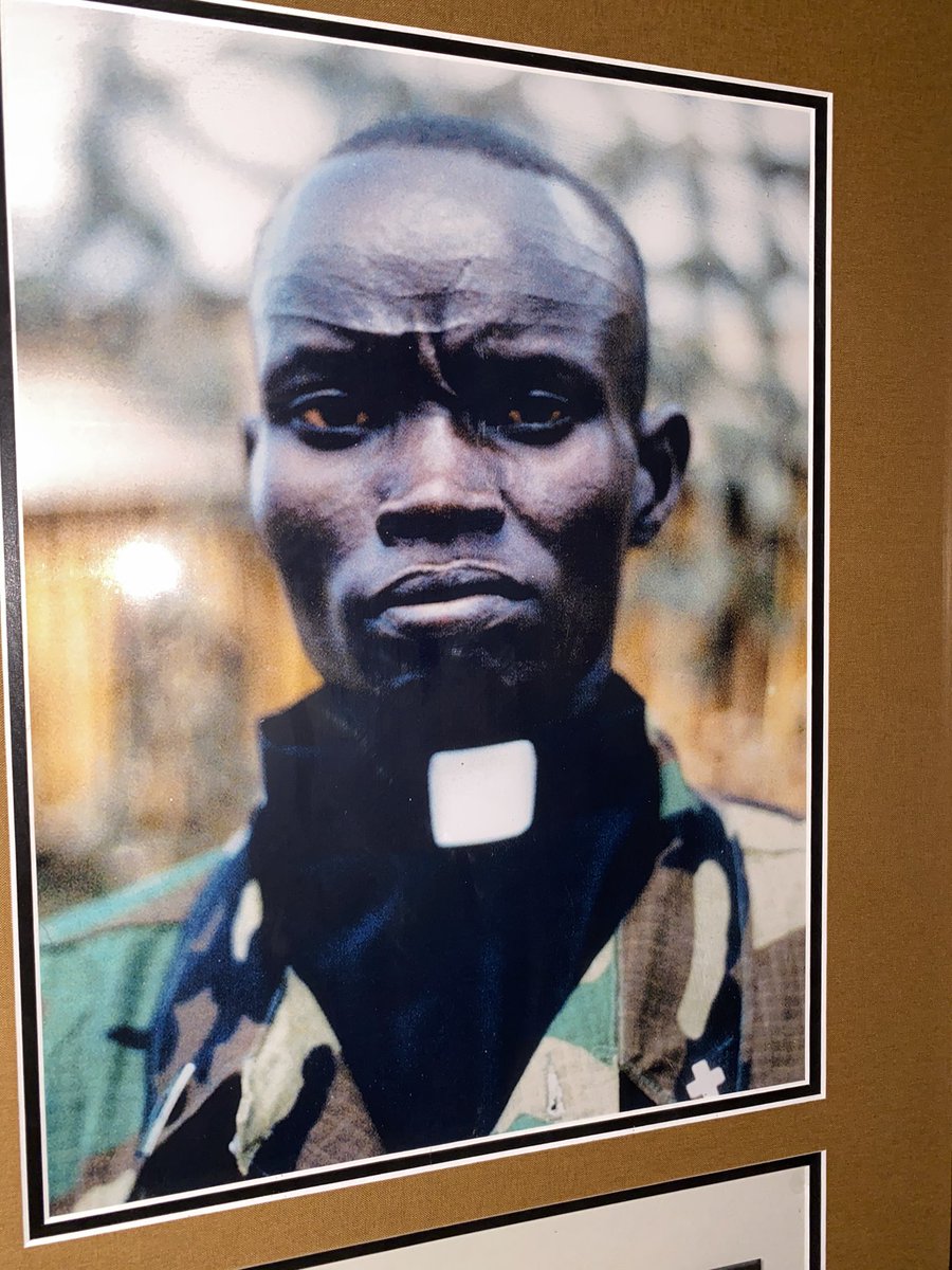 The hall had a few pictures of Chaplains that died in the war, but this picture caught my attention most, I call it ‘The Soldier Priest’ The vision of the founder was to bring Christ to the lives of soldiers who committed atrocities and give them healing and purpose.  #SSOT