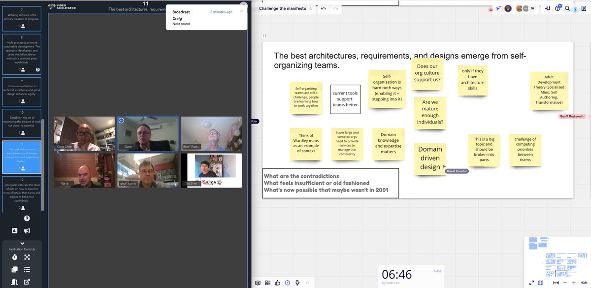 MelbAgile's tweet image. Tonight we challenged the 12 Principles of the Agile Manifesto as part of #Agile20Reflect Festival. Facilitated by @brown_note @innovativepete &amp;amp; @littlehelper meetup.com/scrum-12/event… @Agile20Reflect