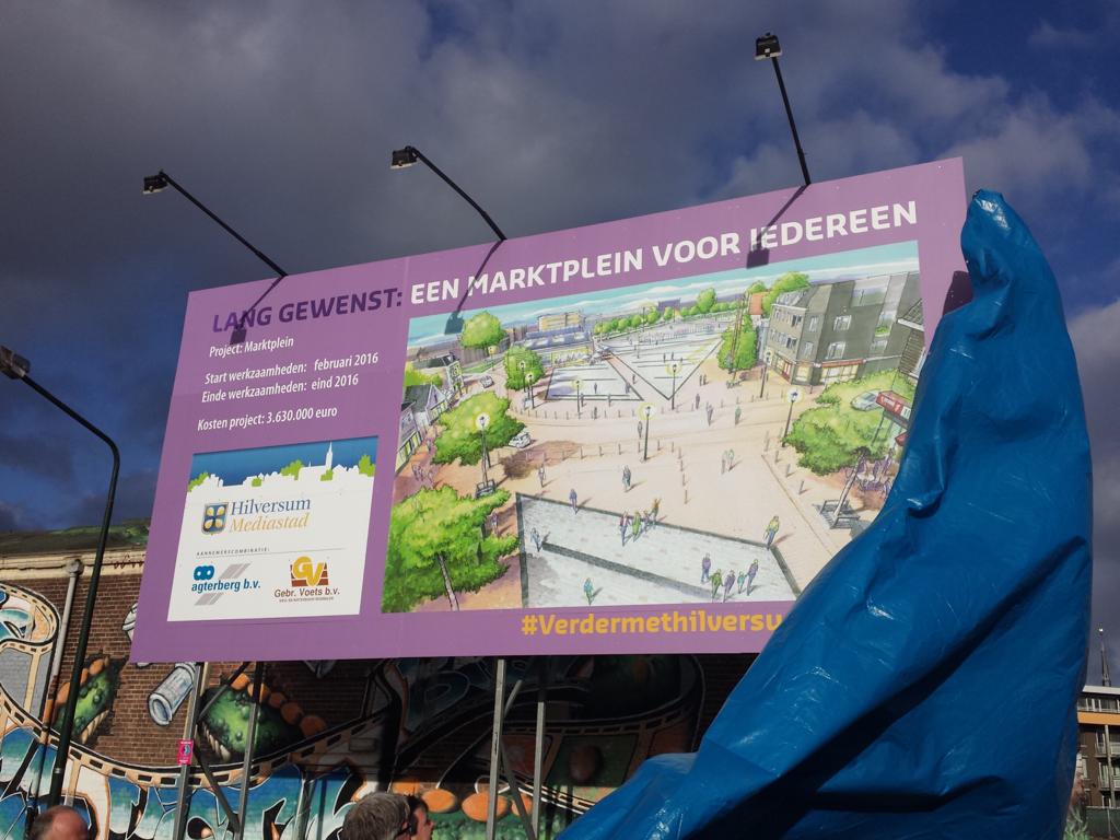 Floris Voorink Precies 5 Jaar Geleden Startten De Werkzaamheden Voor Het Nieuwe Marktplein Wat Een Enorme Verbetering Voor Hilversum Ik Hoop Dat We Na Alle Corona Ellende Gauw Weer Volop