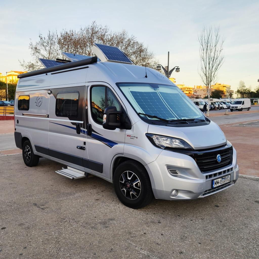 CampersLion's tweet image. Ducato camper cargando las &quot;pilas&quot; de la forma más natural  #fiatducato #ducatocamper #vanblogs #furgocamper #camperizacion #solete #CostaDelSol
