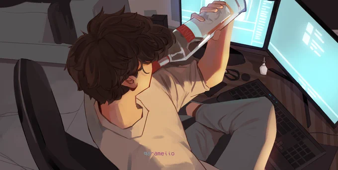 epic new sleepytwt selfie trend where u pose next to ur fanart instead of an actual picture here i'll start 