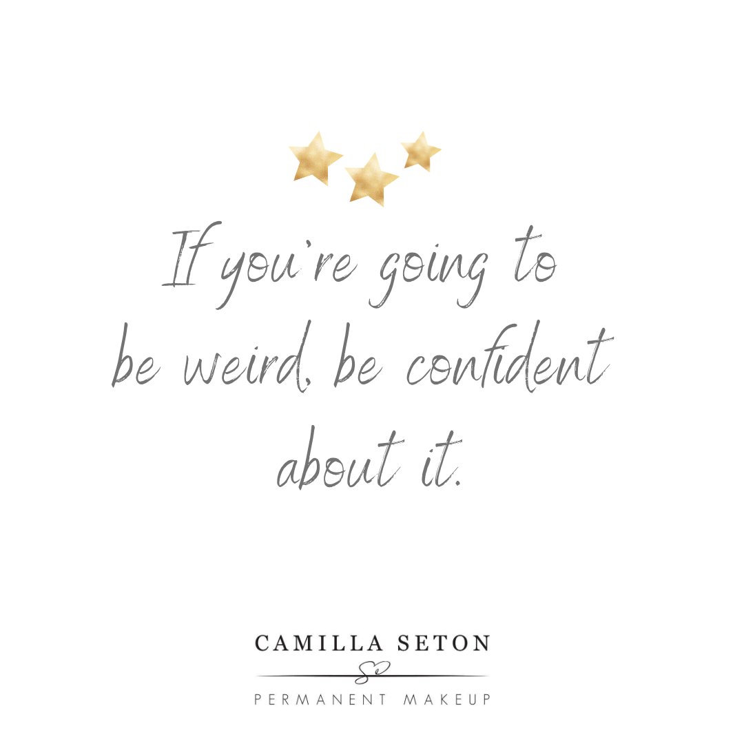 CamillaSeton's tweet photo. Never hide your weirdness...especially right now 😉😍

Be You 💛 Do You 💛 For You 💛

#InvestInYou https://t.co/1SEn0ThS4p