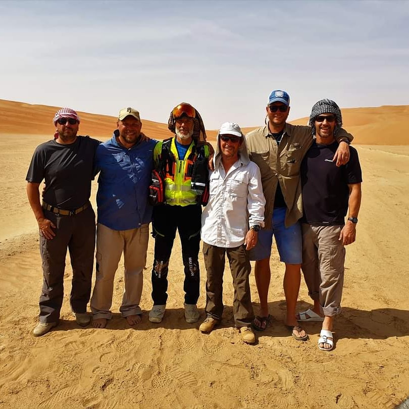 maxcalderan's tweet photo. Final arrival after 1,100 km 
Rub Al Khali exploration
#calderanline #emptyquarter2020 #maxcalderan https://t.co/eEaKXmRb4h
