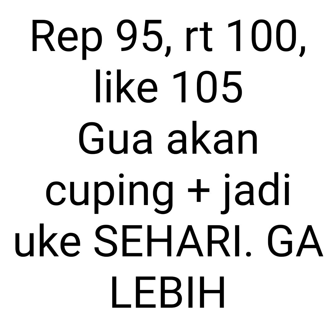 Coba doang, flop iya😎