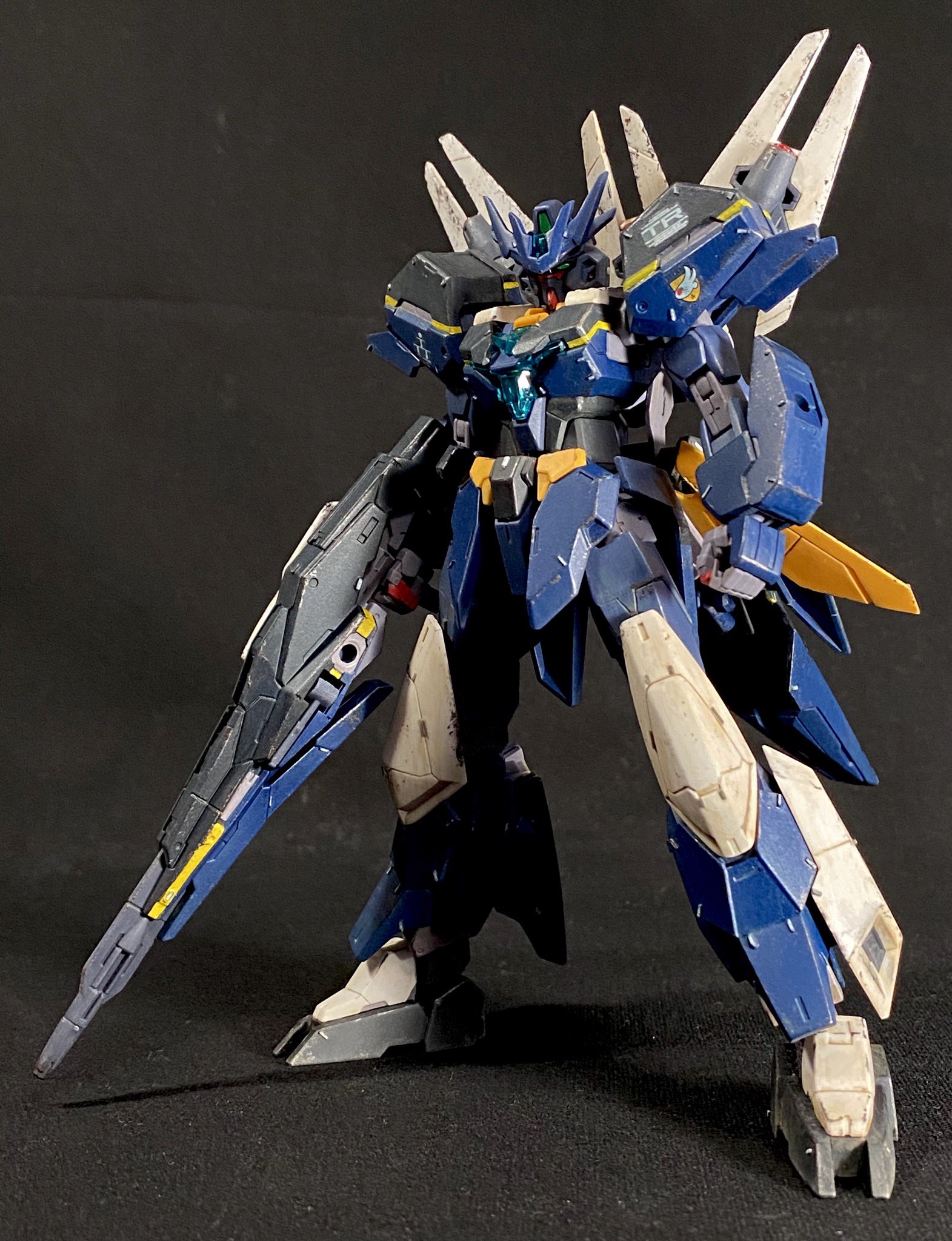 HG ユーラヴェンガンダム ティターンズカラー.Ver