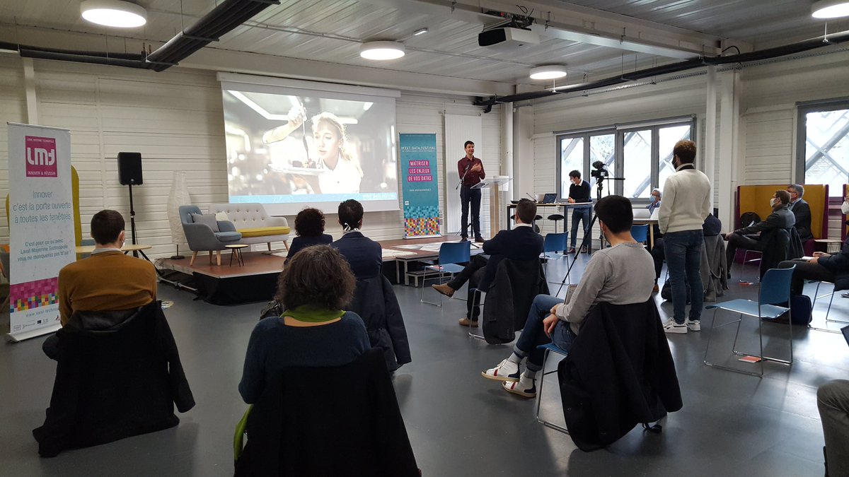 numeriquemayenn's tweet image. 2ème jour du #Westdatafestival😀 Au programme de la matinée : la business intelligence ! 
Pour commencer, #TPE #PME, cuisinez vos #datas ! Les recettes pratiques pour exploiter cette matière insoupçonnée par @PerrickB @Datatim_Fr