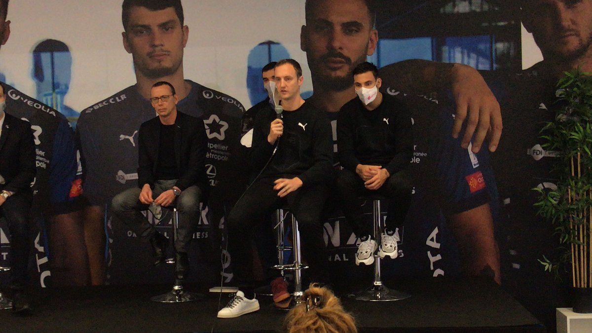 mhbofficiel's tweet photo. [#ConfMHB]

🗣 @ValHand28 : « Il me tarde de repartir à l’entraînement et de reprendre la compétition. »
. 
#Handball #2021 #Montpellier #MHB https://t.co/IRxBUN65vH