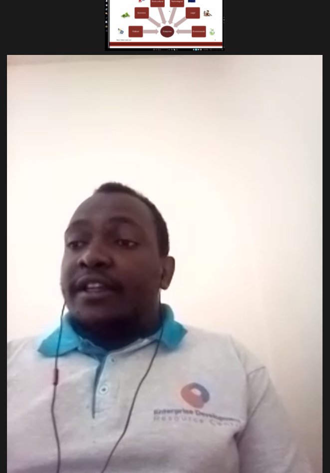 SustainaBizKe's tweet photo. In progress is the first virtual session of our #COASTMentorshipProgram, on how to "Develop #sustainable Partnerships in a Competitive Business Environment"; with our #COASTProject beneficiaries in Tudor, @MombasaCountyKe. https://t.co/yD62NIggov