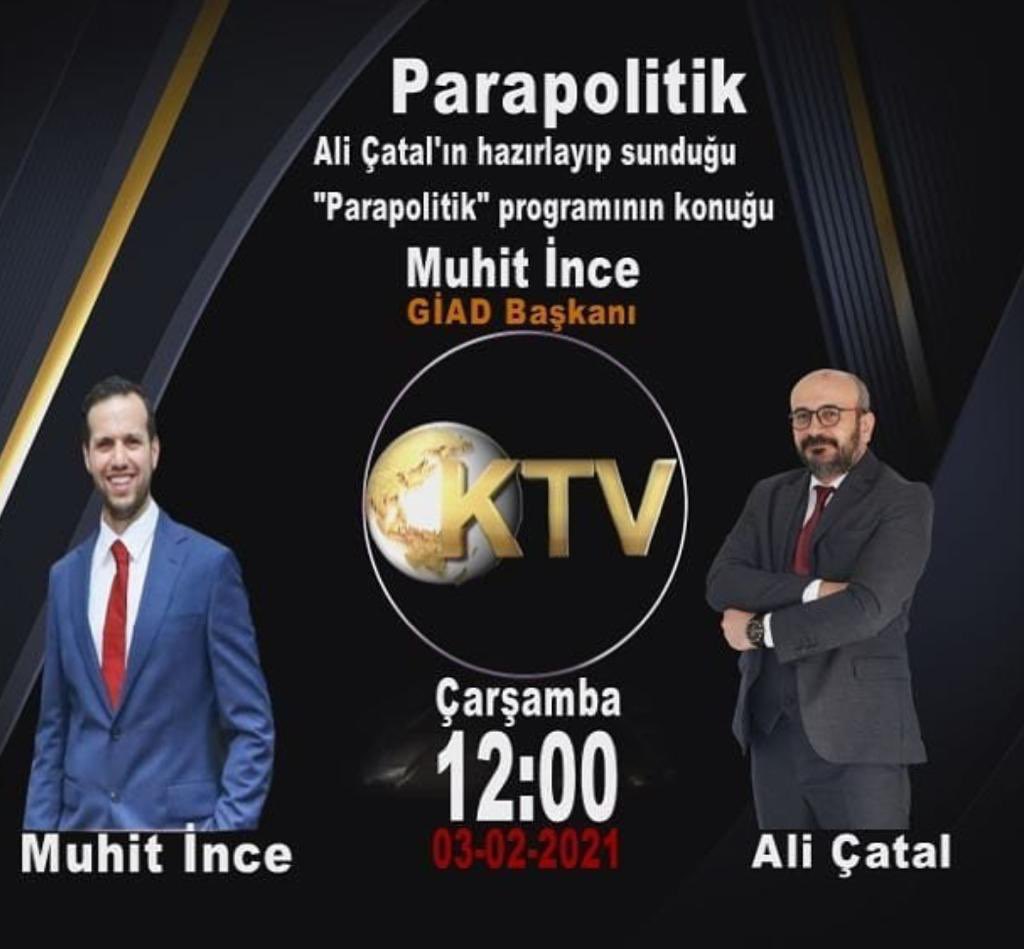 kkgiad's tweet photo. Başkanımız Muhit İnce, saat 12:00 da Kıbrıs TV’ de Parapolitik programında, Ali Çatal’ın konuğu olacaktır. #kktc #kıbrıstv #ekonomi #kktchükümet #covid19 https://t.co/o9cDq21sY5