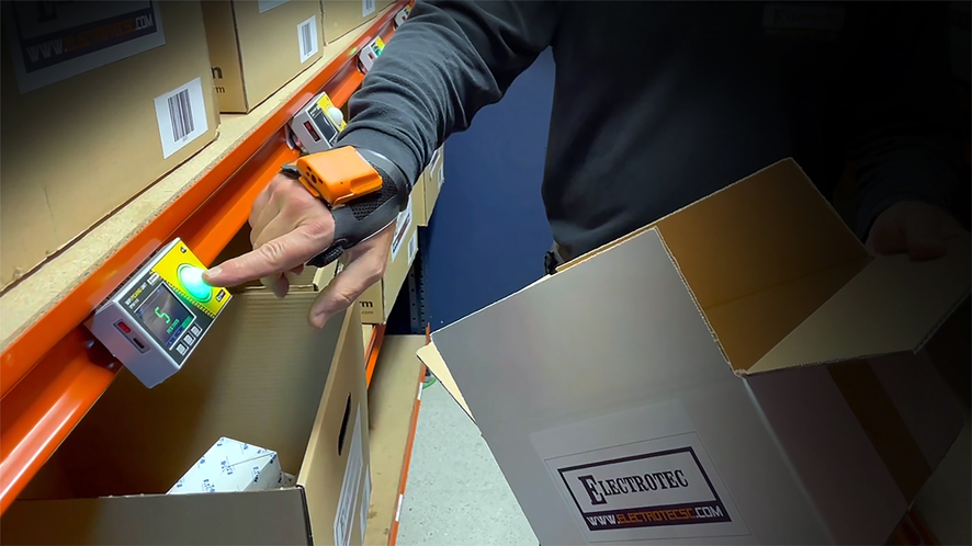 HStorage's tweet image. Electrotec presenta su Pick To Light WIFI #electrotec #picktolight #intralogística #wifi handling-storage.com/electrotec---e…