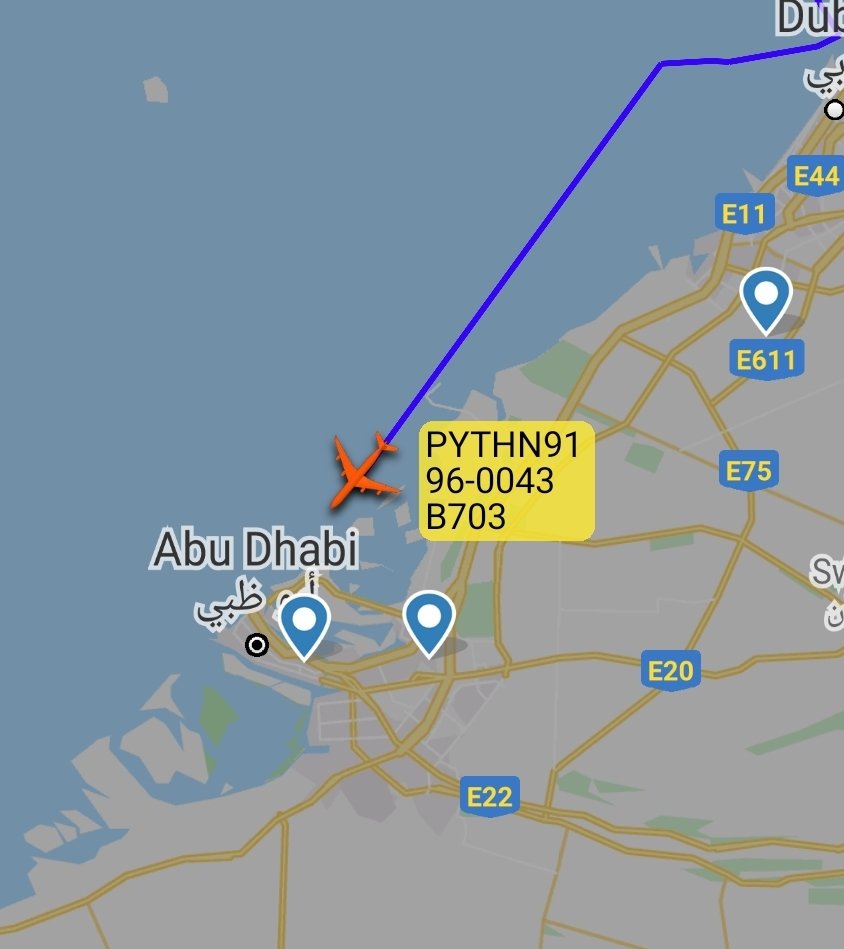 is_keelu's tweet photo. #USAF
Boeing E-8C J-STARS 
Off the coast of the #UAE 

#PYTHN91 96-0043 https://t.co/JO4fqTXCsX