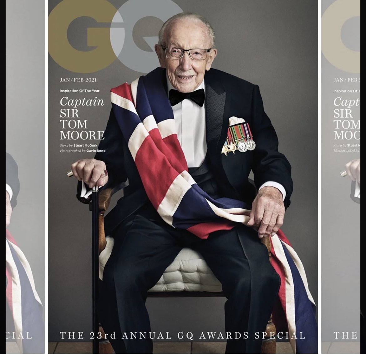 EddyTourbillion's tweet photo. 'Negative thoughts don’t seem to be part of me. I always think of the beneficial things’ - Sir Captain Tom Moore. What an amazing man. Thanks for being such a bright light in a time when the world was at its darkest. R.I.P. 🙏🏾👏🏾💪🏾 #SirCaptainTomMoore https://t.co/rUhSItYEVR