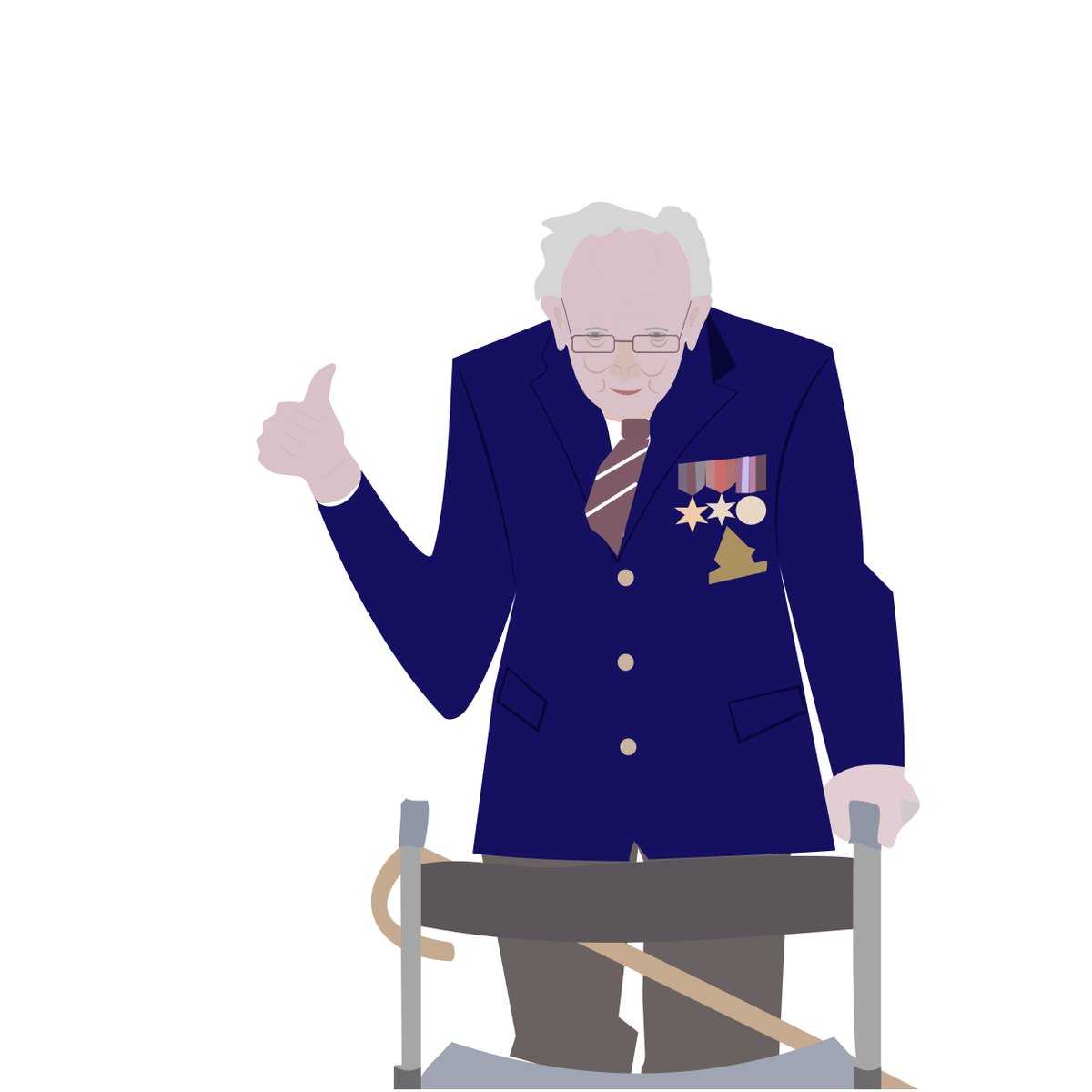 We are so sad to hear the news of Captain Tom Moore's passing.

A complete inspiration as the world record breaking fundraiser, encouraging others to raise money for worthy causes - Captain Tom, our hero and a legend never to be forgotten.

Rest In Peace 🎖️