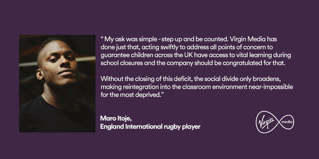 We’ve been inspired by <a href="/maroitoje/">Maro Itoje</a>’s campaign to close the digital divide and we’re proud to be playing our part in supporting families in need