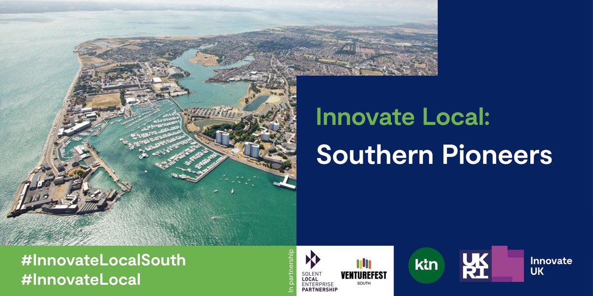 Sign up for #InnovateLocalSouth 8 &amp; 9 March. Showcasing the capability and impact from investment in the South. A packed schedule of workshops and masterclasses covering access to funding, finance, business support, insights and more tinyurl.com/1ti6vc5b