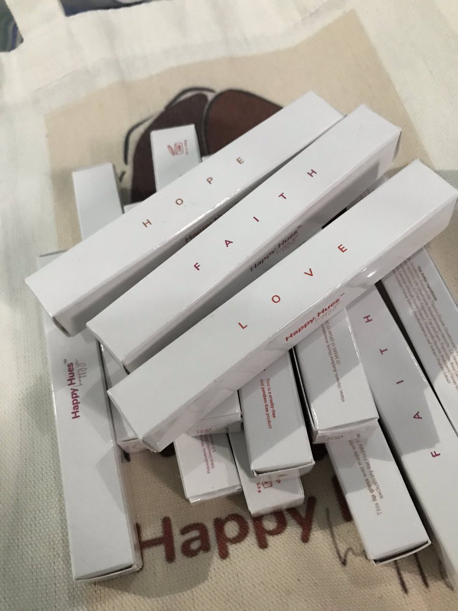 HappyHuesCALAMB's tweet photo. Stocks are here. Fresh from Korea 🤗

Reserve yours now! 😊😊

All variants and shades are only  Php 250.00

#HappyHuesHappyYou
#Hope #Faith #Love https://t.co/t9ii69t6sM