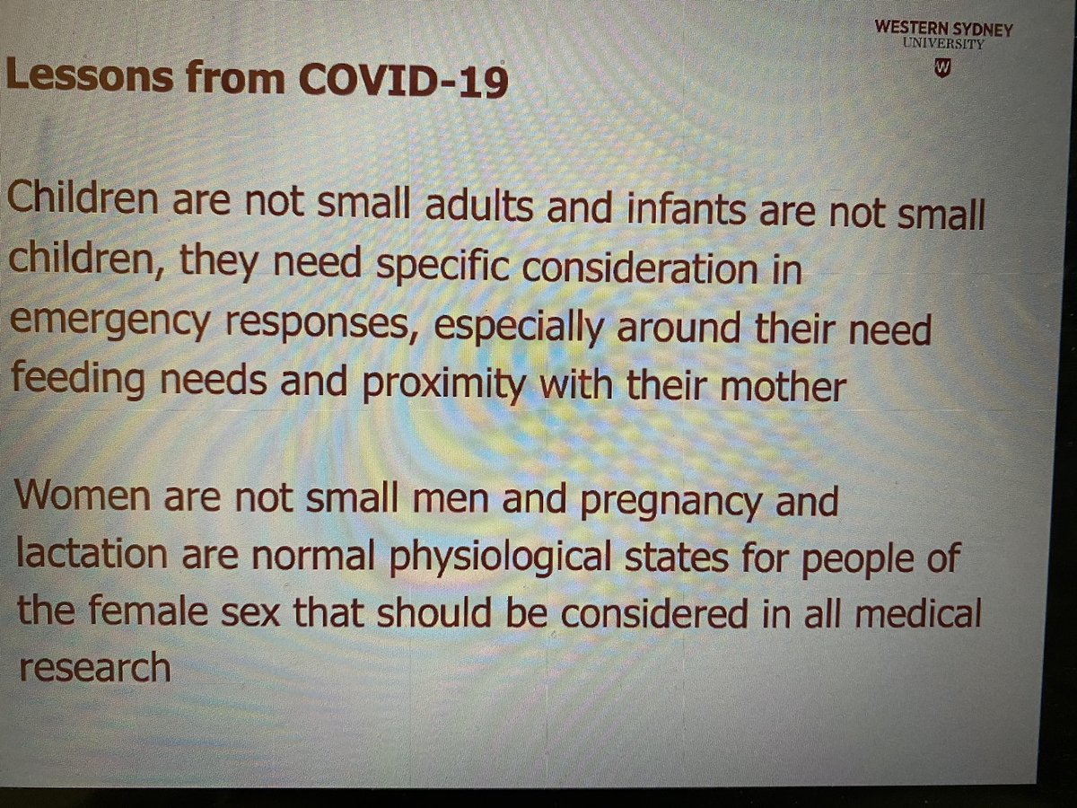 Lessons:Children are not small adultsInfants are not small children Women are not small menWomen are also not men with breasts #DiversityandInclusion  #Equity