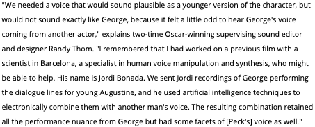 <a href="/VoctroLabs/">Voctro Labs</a> cofounder <a href="/JordiBonada/">Jordi Bonada</a> collaborated in the sound production of the Netflix film #themidnightsky directed by Academy Award® winner George Clooney. 
from <a href="/THR/">The Hollywood Reporter</a> hollywoodreporter.com/features/makin…