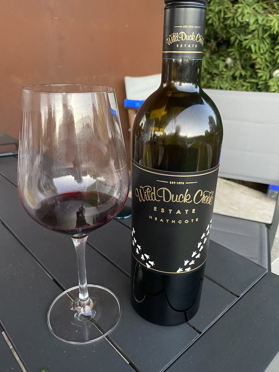 2018 Wild Duck Creek 'Duck Muck' 

Absolutely magnificent!  Many thanks to Bryan @wildduckcreek for a great morning.  Amazingly balanced for such a young wine, not cheap but every now and then you need to #drinkthegoodstuff!