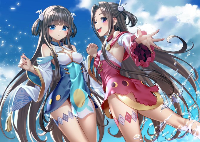 この一枚だけ
#ツーサイドアップの日 