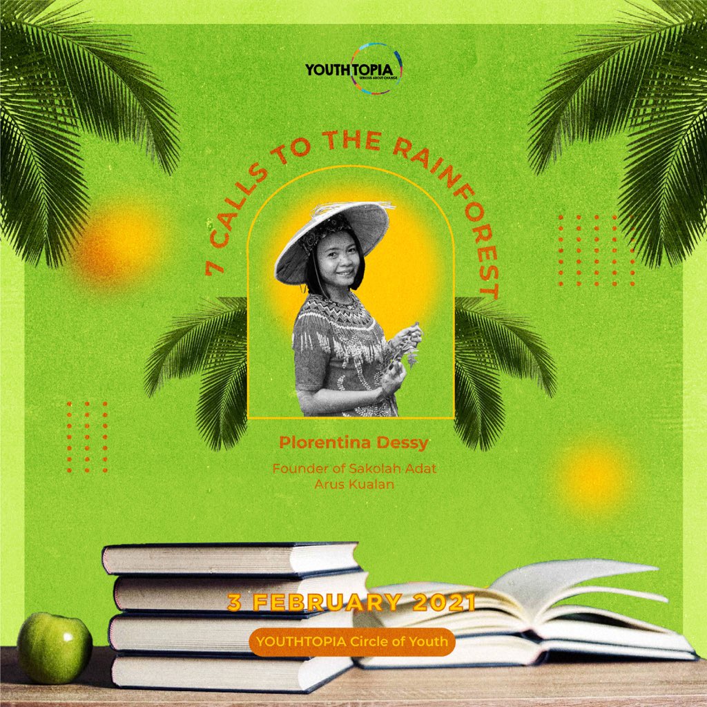 Today’s topic and speaker. All about education. Join us on IG to watch this call to the rainforest! 2/7