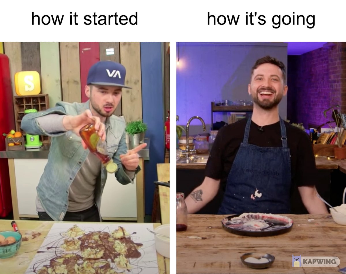 sortedfood's tweet image. 2015 vs 2021... What did you think of today's battle? Has Baz's pancake art improved? And who was your winner?!

#sortedfood #pancakeart