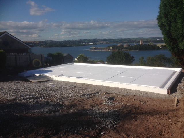 Futurefound insulated foundation system with a view