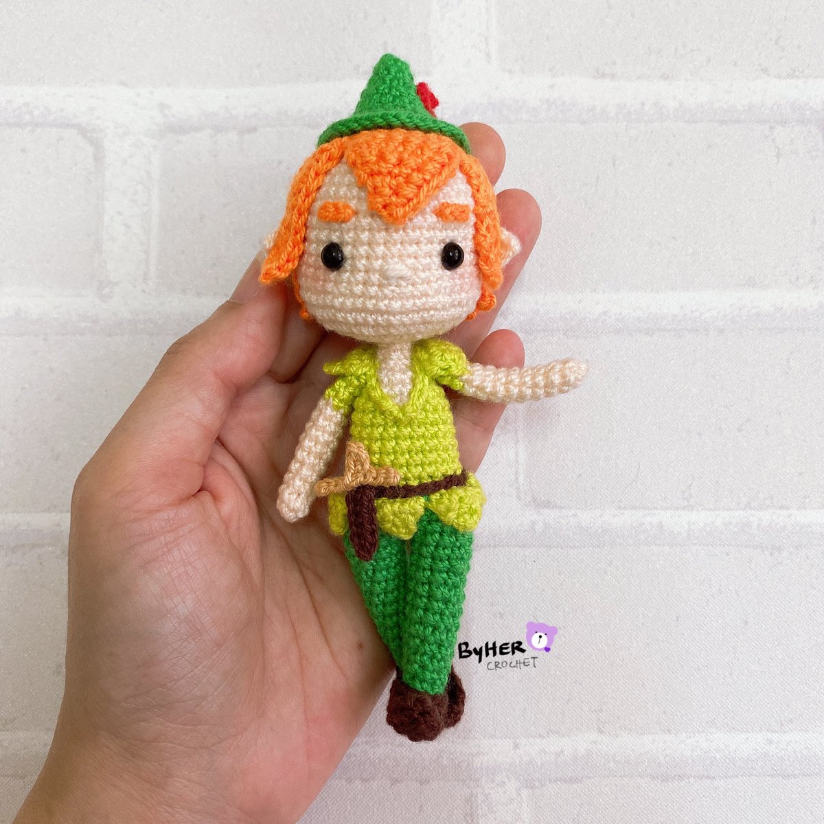 ByHer_Crochet's tweet photo. Peter is done! Yay~ I’m so in love with this little guy 😍

Pattern by chiacrafts (IG)

#ByHerCrochet #PatternTester #PeterPan https://t.co/GiPSt9Ho4K