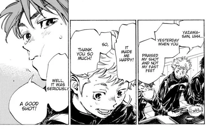 HEHEHEE YAZAWA BLUSHES I CRY 