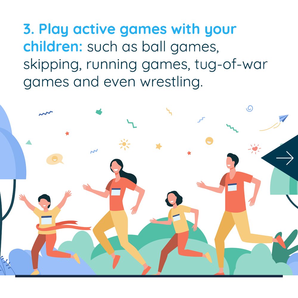 _ISCP_'s tweet photo. WHO recommend that children get 60 minutes of physical activity each day.  

Here are some simple ways to keep the kids active during Level 5 restrictions over the coming weeks 👇 https://t.co/IWhv5RpQ0y