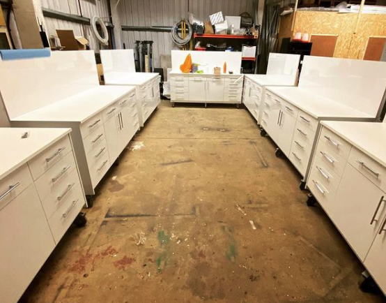 RPLConstruction's tweet photo. Our guys did an amazing job putting these units together for @IOWNHS pulling out all the stops. We also have some of our chaps rebuilding the breast screening room at St Mary's. Great to work on NHS projects that really make a difference.
#RPLC #isleofwight #essentialwork 💙 https://t.co/wQLNgWSwbb