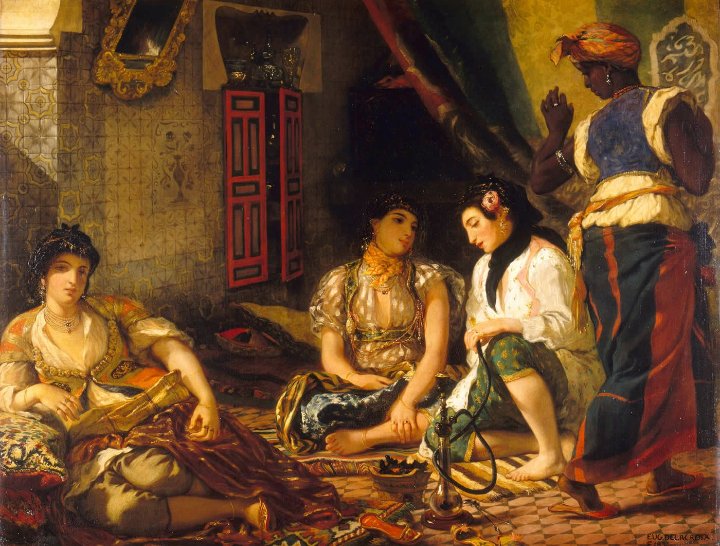 Hoy abro hilo sobre Pablo  @GodPikasso y su serie de cuadros inspirados en "Mujeres de Argel en su apartamento" de Eugène Delacroix.Ojalá que lo disfruten.